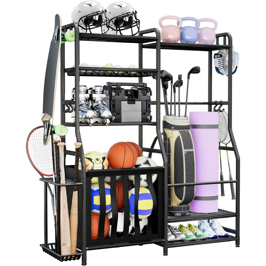 Sports Equipment Garage Organizer - Garage Sports Equipment Organizer Golf Bag