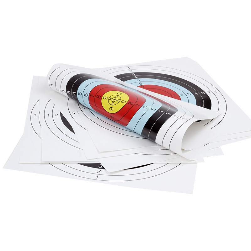 Archery Target Face - 24pcs 40x40cm Durable Archery Target Paper