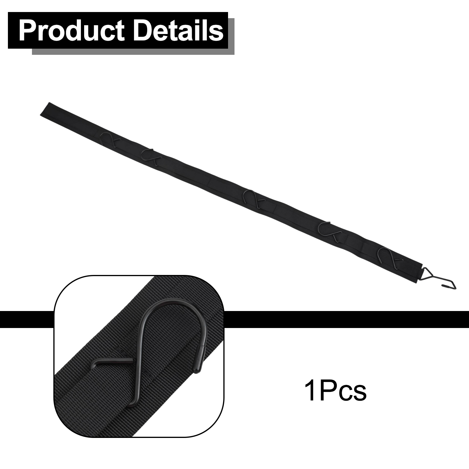 Sports Equipment Garage Organizer - Black Hockey Hanger Garage Sports Equipment