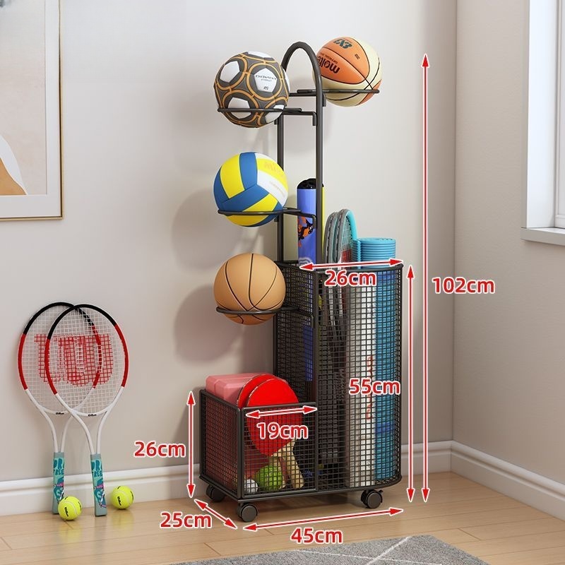 Ball Storage Rack Pratical Spo - مراجعة Sports Equipment For Volleyball وسعره