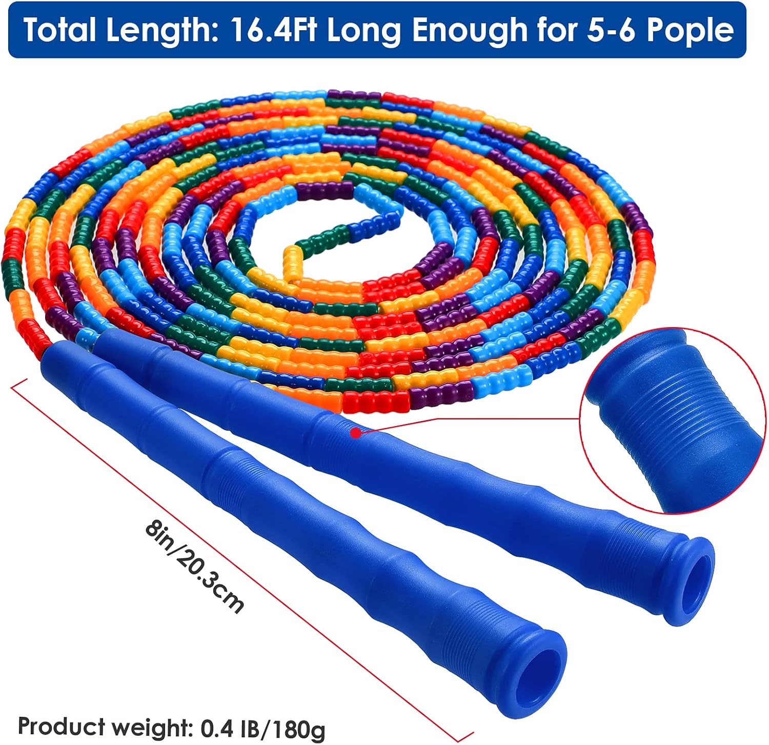 Double Dutch Jump Rope 16ft, A - مراجعة Jump Rope Double Dutch وسعره