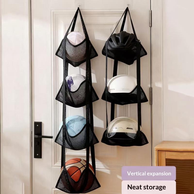 New Wall Mounted Ball Storage  - مراجعة Sports Equipment Garage Organizer وسعره