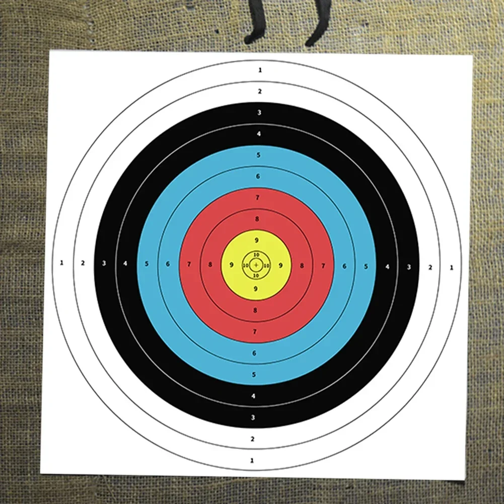 1A 10pcs Profession Archery Ta - مراجعة Archery Target Face وسعره