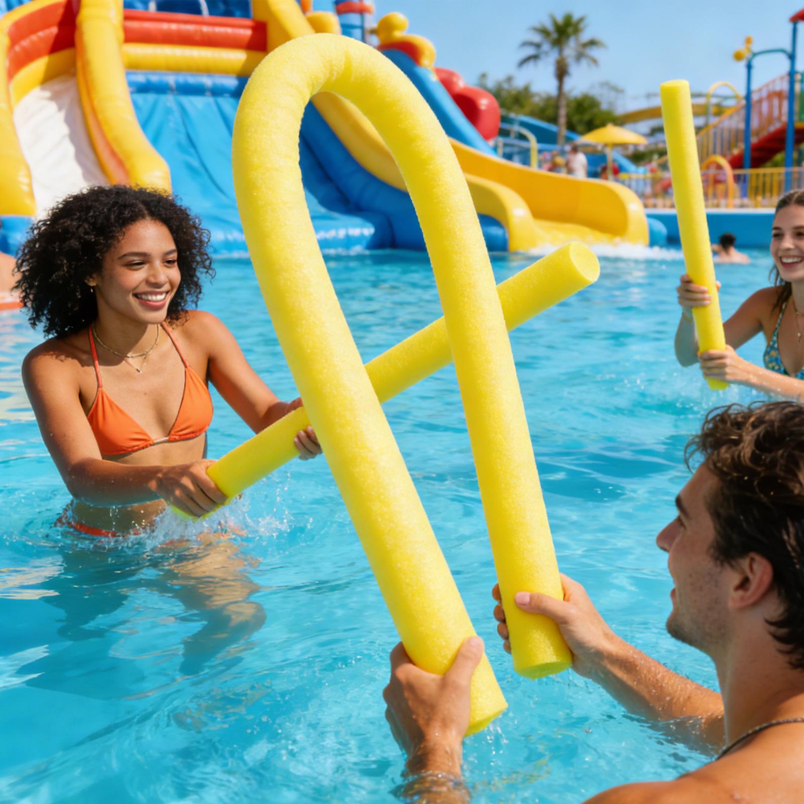 Pool Noodles Foam Hollow Float - مراجعة Foam Pool Noodle وسعره