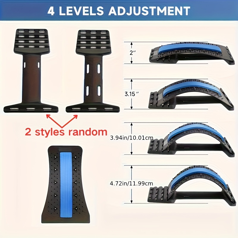 3-Level Back Stretcher Posture - مراجعة Sports Equipment Wholesale وسعره