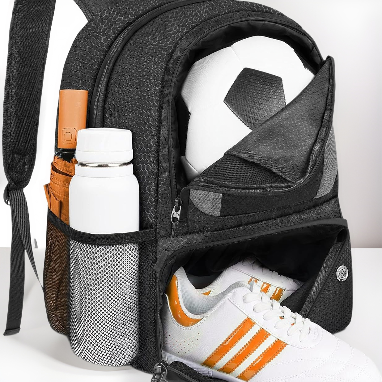 Oxford Backpack Football Bag W - مراجعة Sports Equipment For Volleyball وسعره