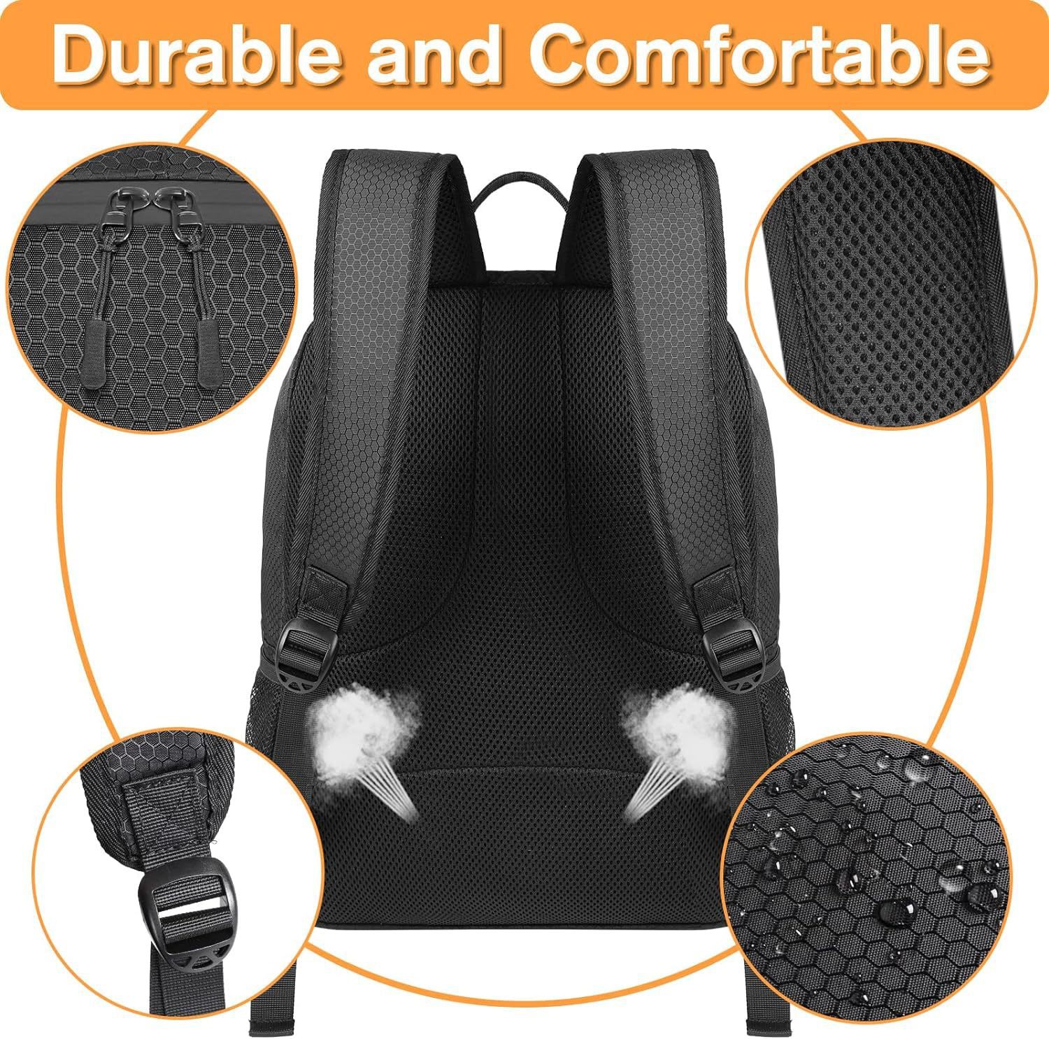 Oxford Backpack Football Bag W - مراجعة Sports Equipment For Volleyball وسعره