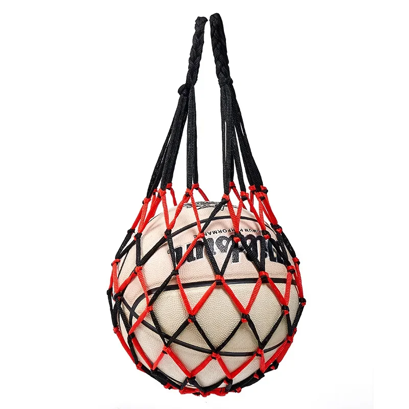 1PC Football Net Bag Nylon Bol - مراجعة Sports Equipment For Volleyball وسعره