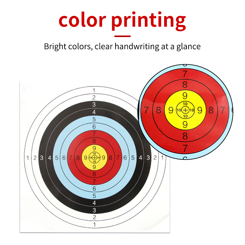Archery Face Paper Target 60cm - مراجعة Archery Target Face وسعره