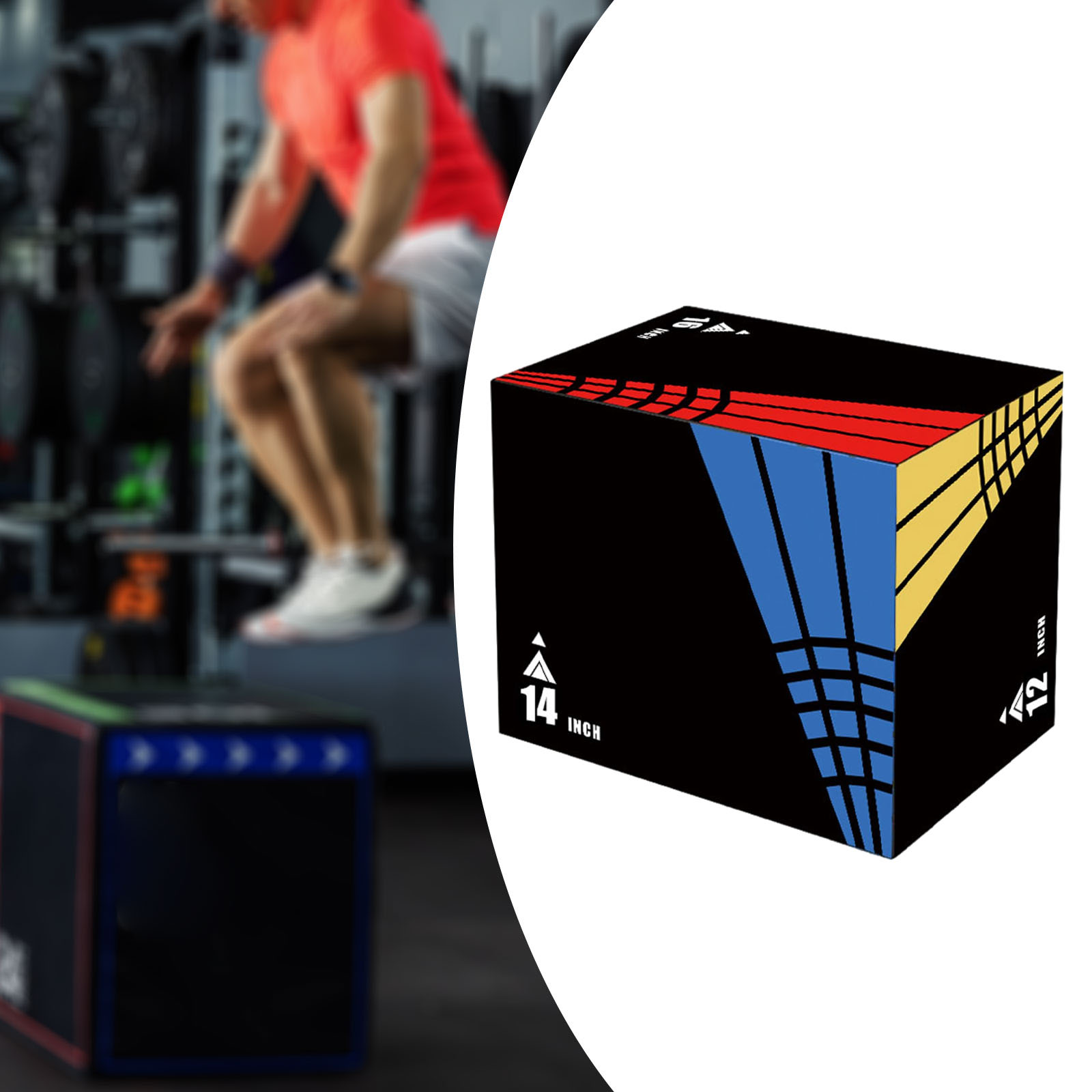 3-in-1Jump Box Plyometric Box  - مراجعة Sports Equipment Wholesale وسعره
