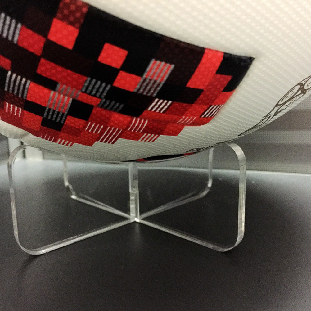 2Pcs Acrylic Ball Stand Transp - مراجعة Rugby Training Ball وسعره
