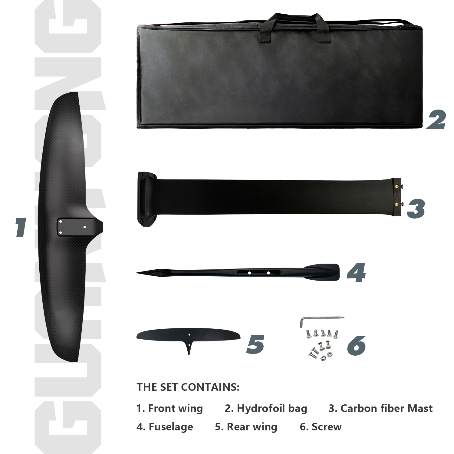 PNG 910 Carbon Fiber Hydrofoil - مراجعة Sports Equipment Png وسعره