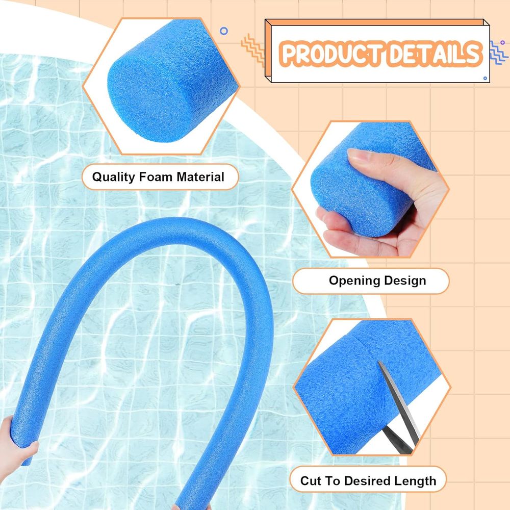 55-Inch Jumbo Foam Pool Noodle - مراجعة Foam Pool Noodle وسعره