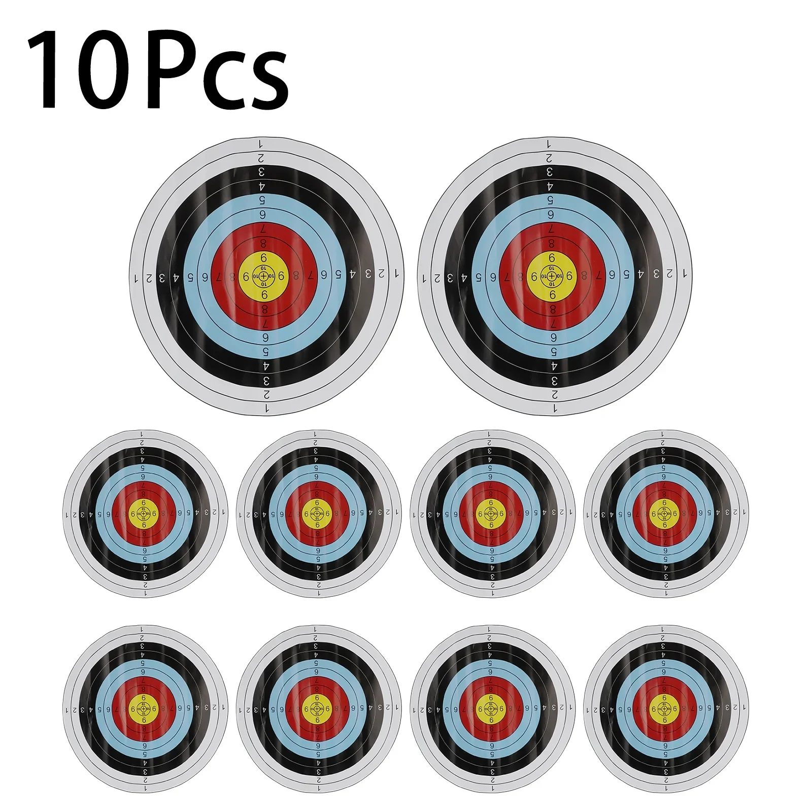 10pc 40x40cm Archery Targets P - مراجعة Archery Target Face وسعره