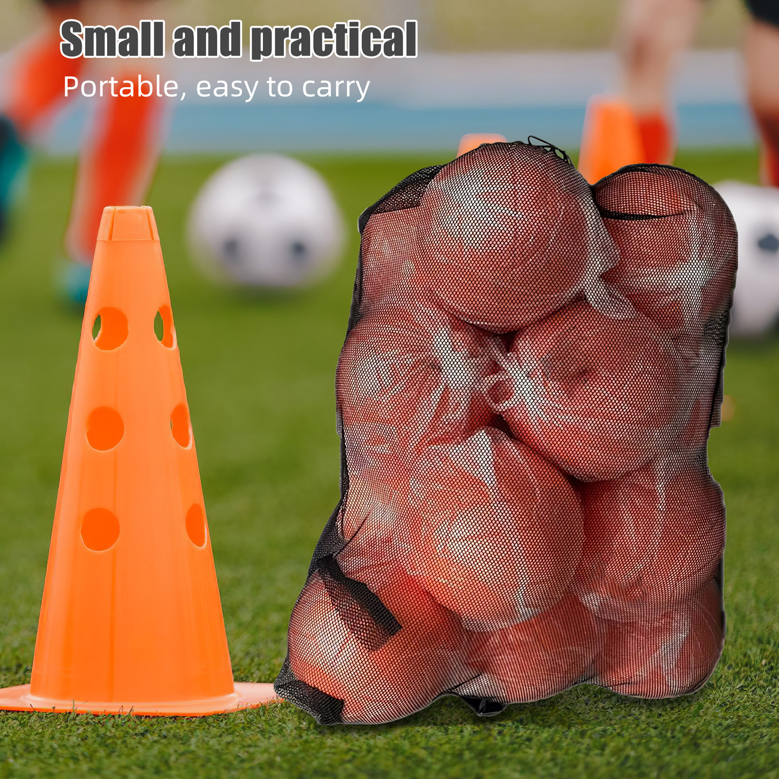 Sports Ball Bag Mesh Mesh Bag  - مراجعة Sports Equipment For Volleyball وسعره