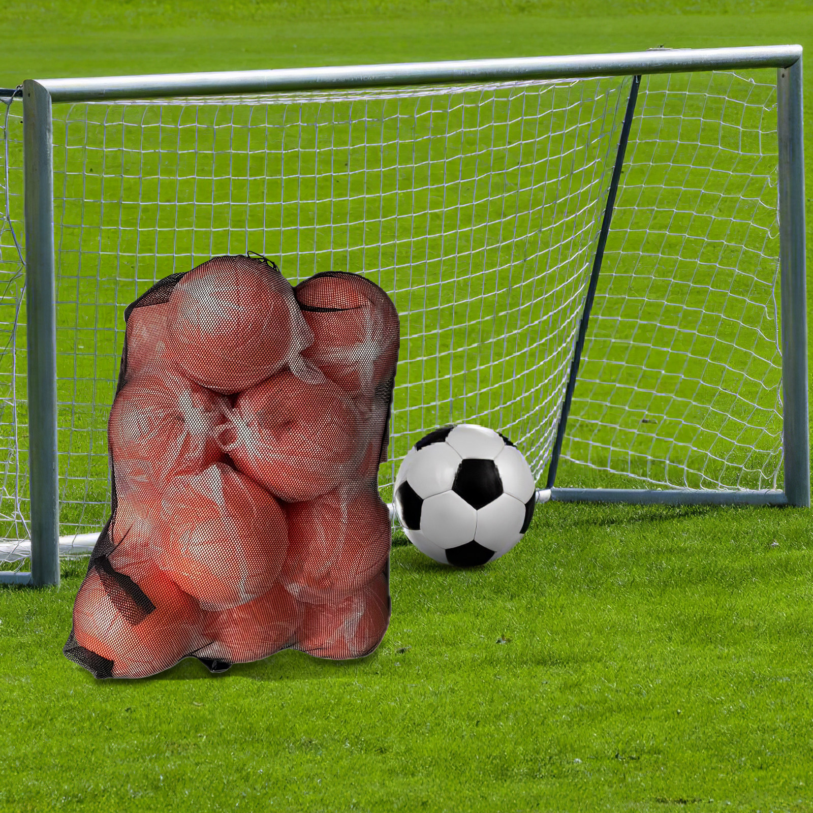 Sports Ball Bag Mesh Mesh Bag  - مراجعة Sports Equipment For Volleyball وسعره