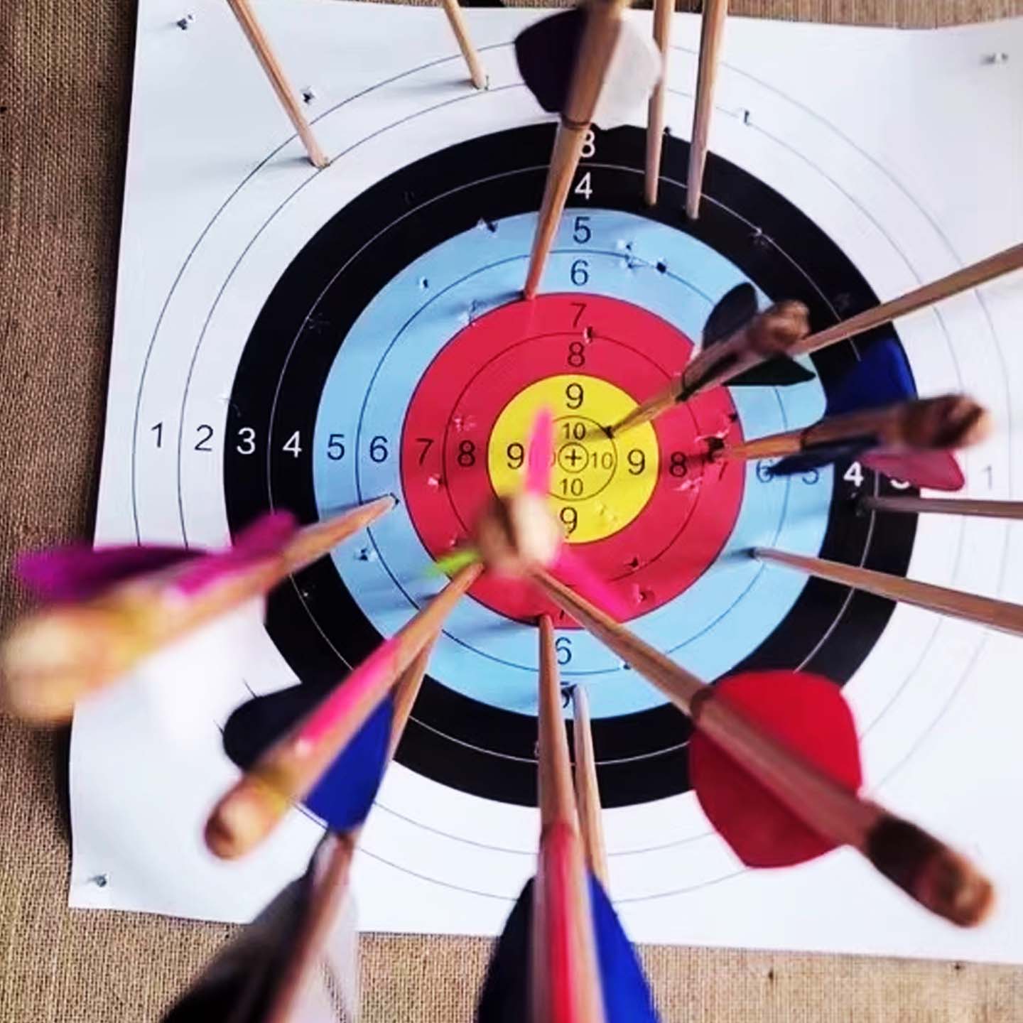 Archery Target Paper 40cm 60cm - مراجعة Archery Target Face وسعره