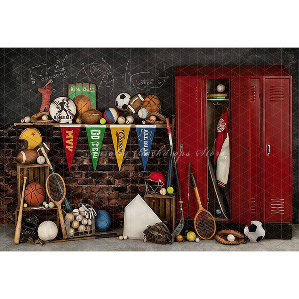 Sports Basketball Court Locker - مراجعة Sports Equipment Photos وسعره