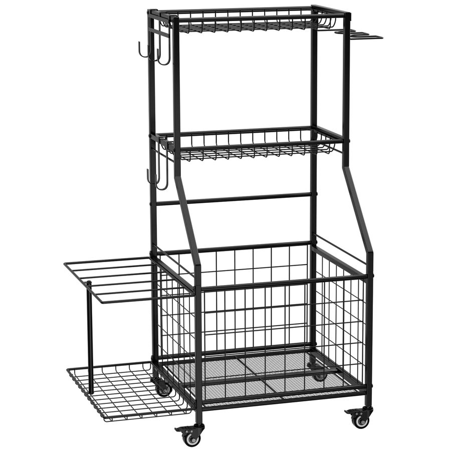 Sports Equipment Organizer, Ga - مراجعة Sports Equipment Garage Organizer وسعره