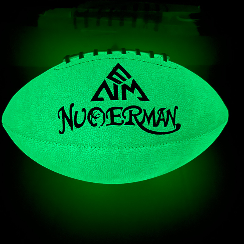 PU Night Light Rugby American  - مراجعة Rugby Training Ball وسعره