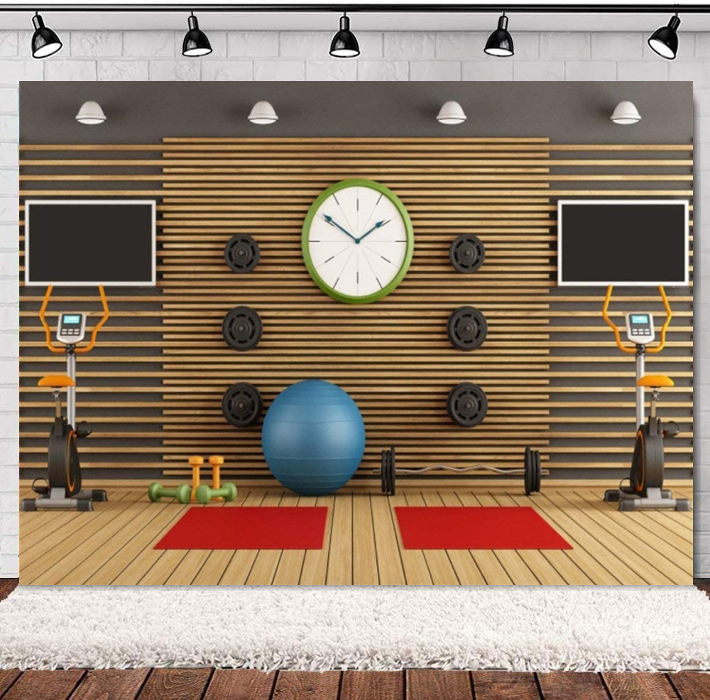 Gym Photography Backdrop Stadi - مراجعة Sports Equipment Photos وسعره