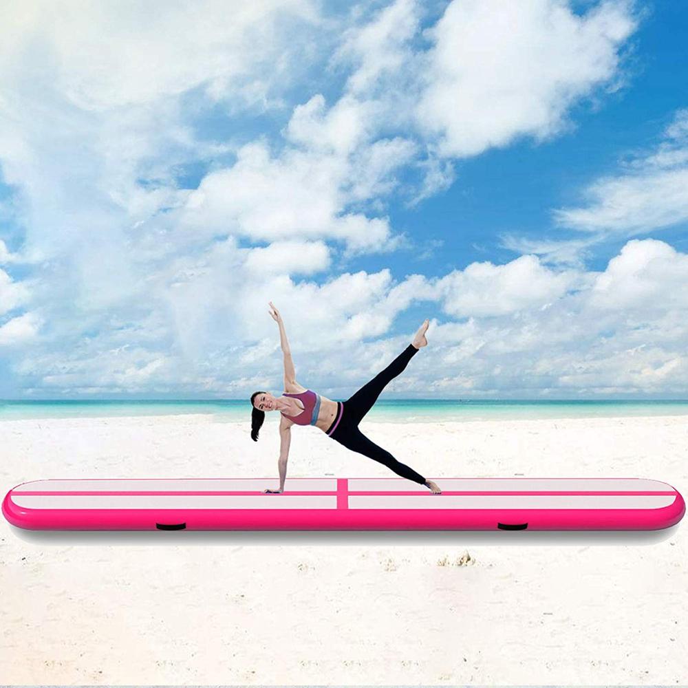 Exercise Gym Air Tumbling Mat  - مراجعة Tumbling Air Track وسعره