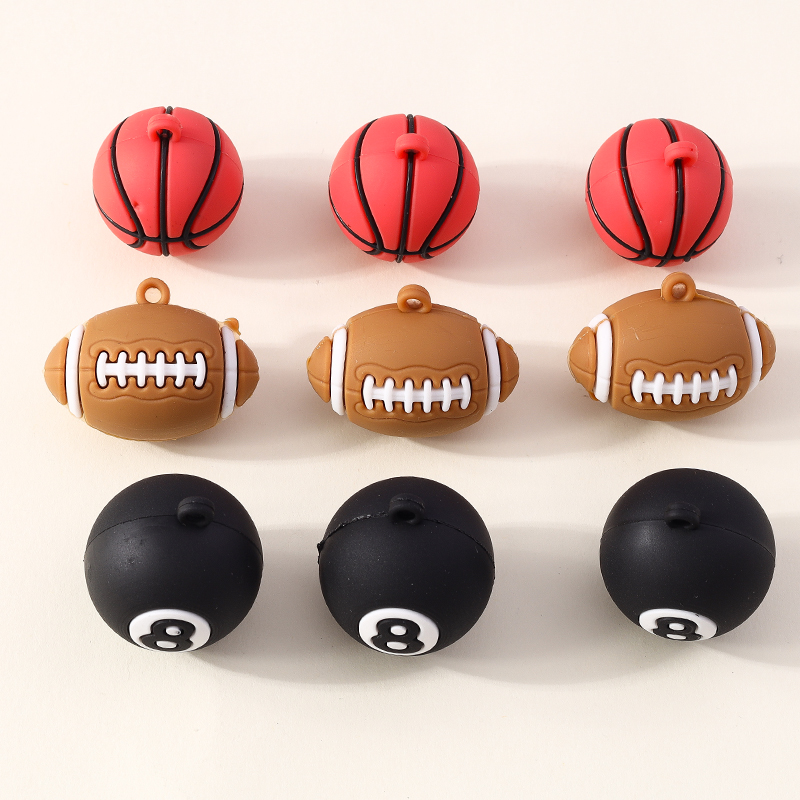 Leslie 5pcs Resin 3D Sports Bi - مراجعة Rugby Training Ball وسعره