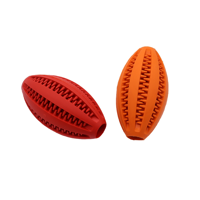 Dog Rubber Leakage Ball Dogs M - مراجعة Rugby Training Ball وسعره