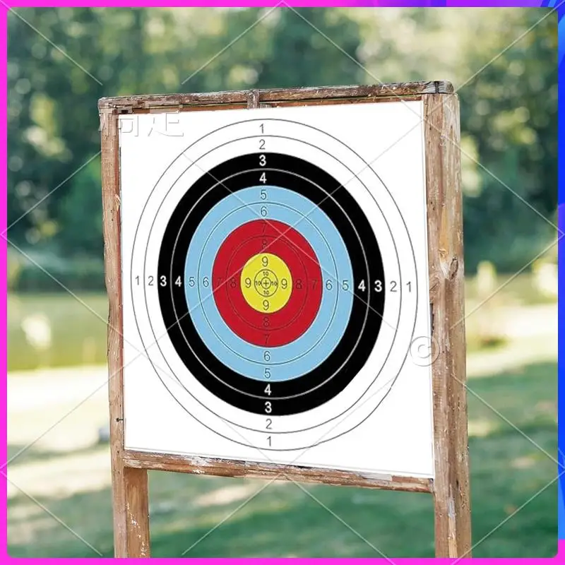 10pcs Profession Archery Targe - مراجعة Archery Target Face وسعره