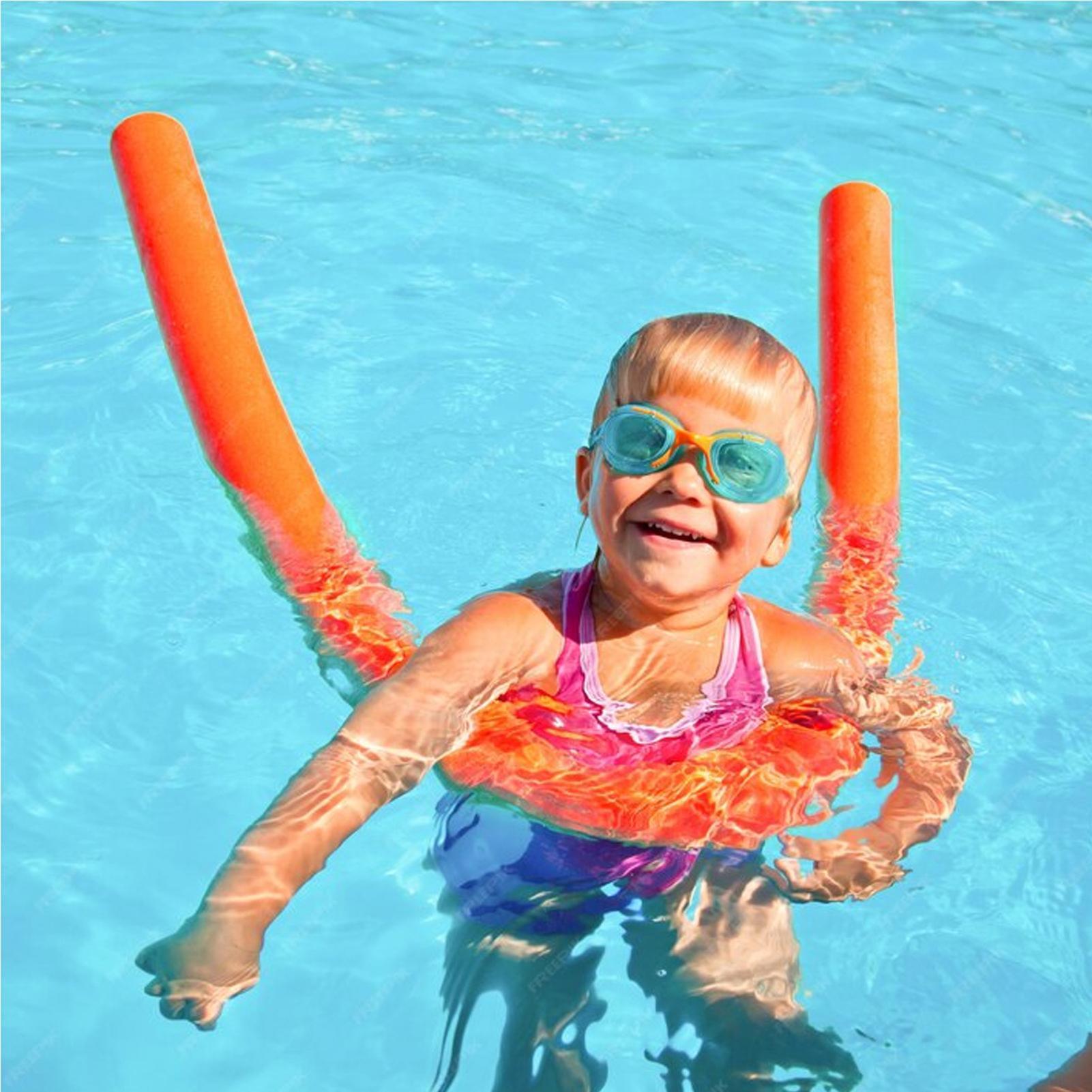 Foam swimming stick Floating N - مراجعة Foam Pool Noodle وسعره