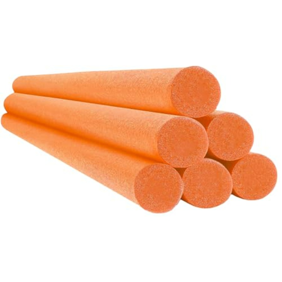 Orange Pool Noodles Swimming S - مراجعة Foam Pool Noodle وسعره