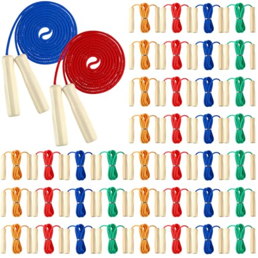 8.53 FT Adjustable Cotton Jump - مراجعة Jump Rope Double Dutch وسعره