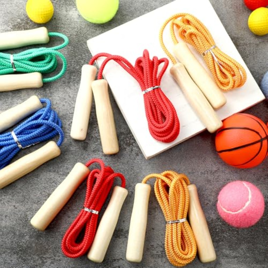 8.53 FT Adjustable Cotton Jump - مراجعة Jump Rope Double Dutch وسعره