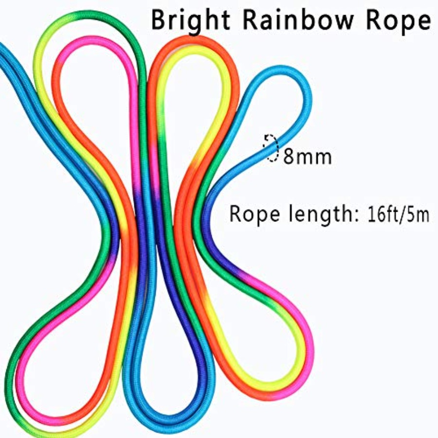 16 Feet Long Jump Rope for,Adj - مراجعة Jump Rope Double Dutch وسعره