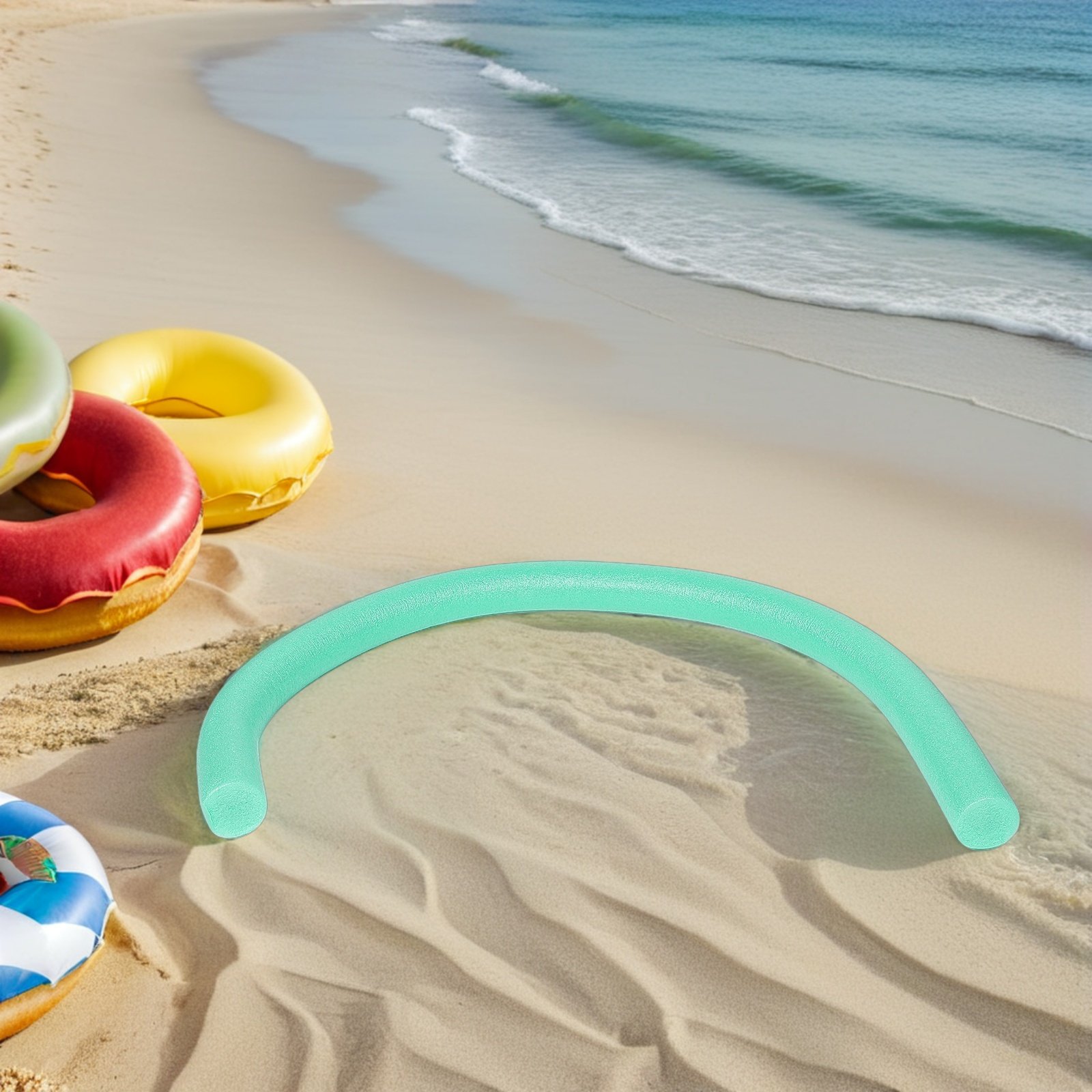 3Pcs Swimming Buoyancy Sticks  - مراجعة Foam Pool Noodle وسعره
