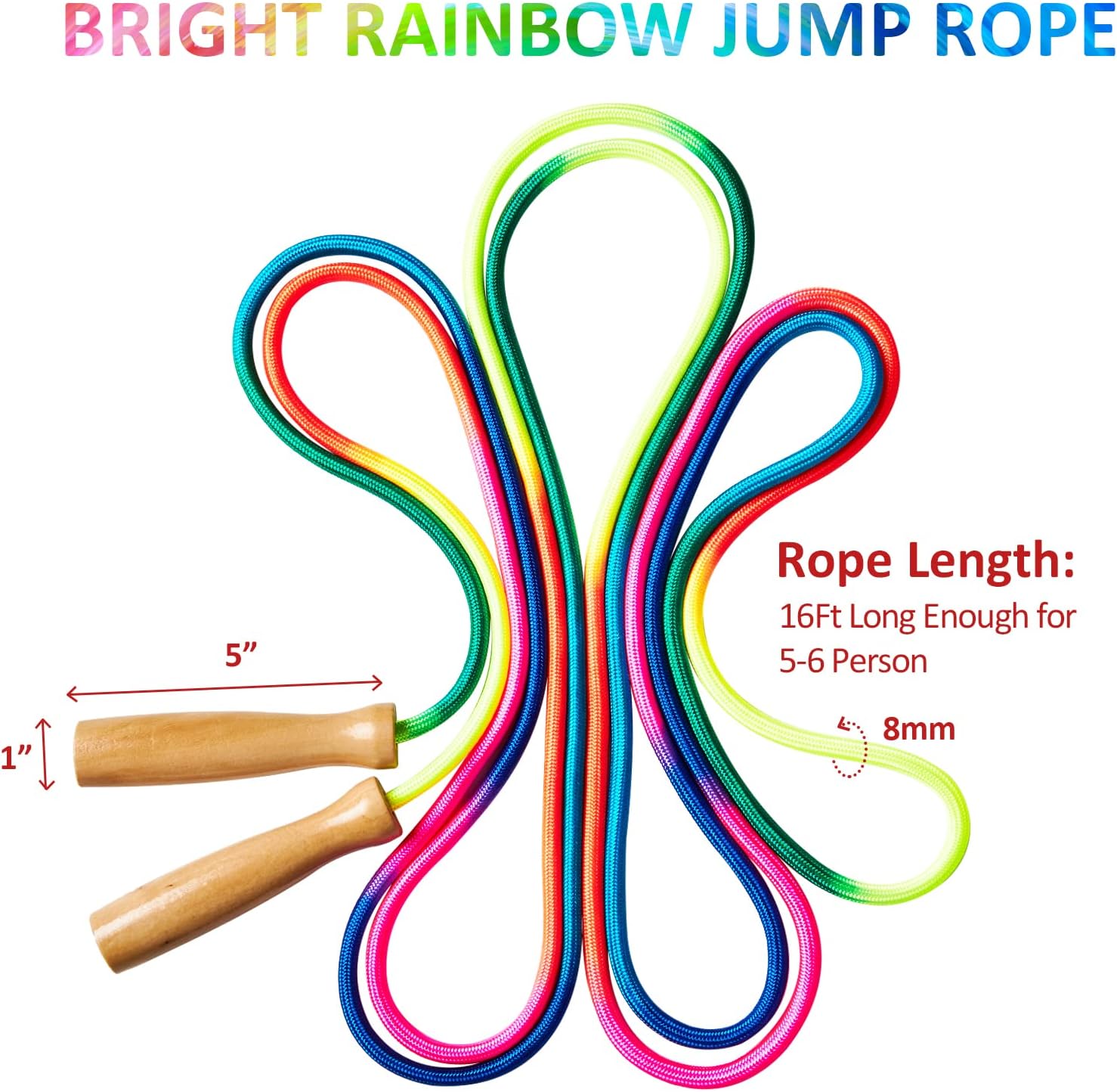 Double Dutch Long Jump Rope 16 - مراجعة Jump Rope Double Dutch وسعره