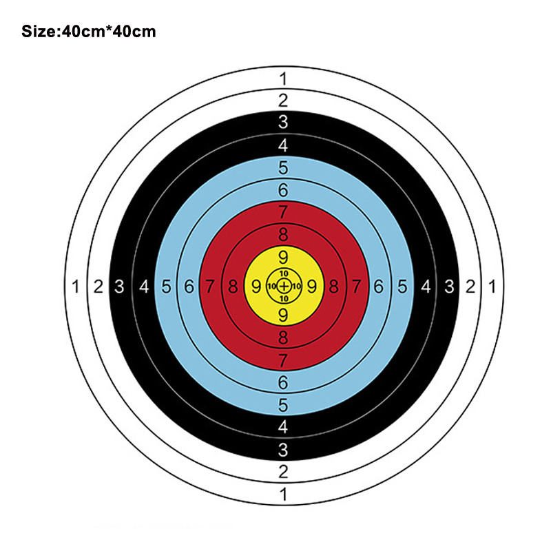 24pcs 40x40cm Durable Archery  - مراجعة Archery Target Face وسعره