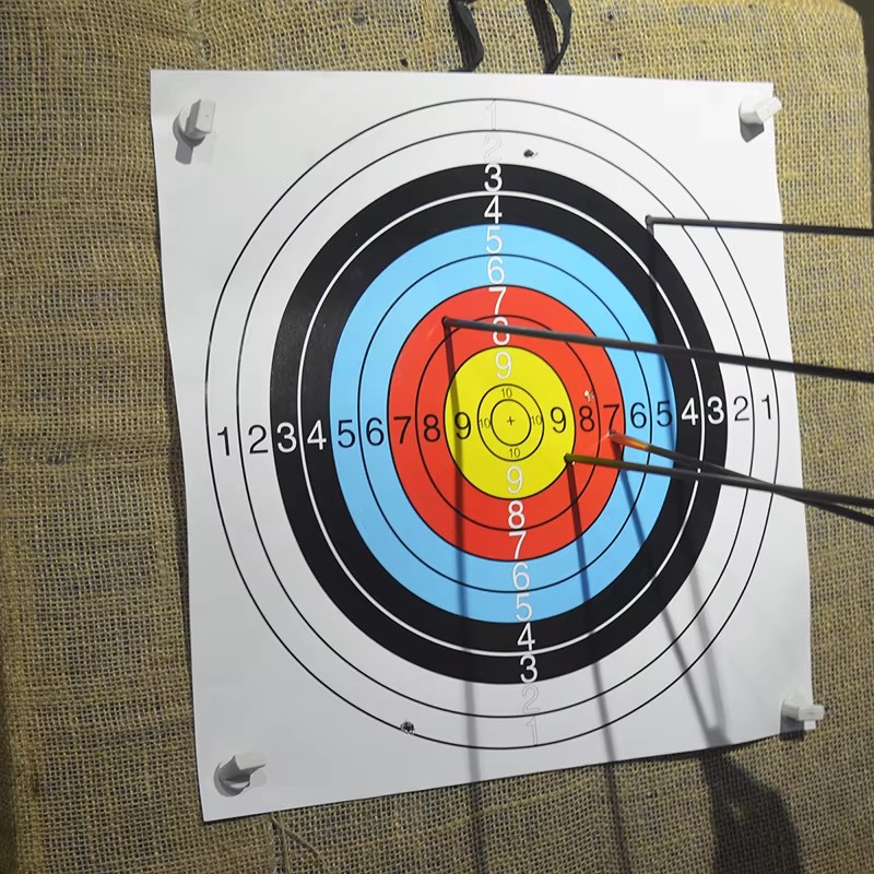 24pcs 40x40cm Durable Archery  - مراجعة Archery Target Face وسعره