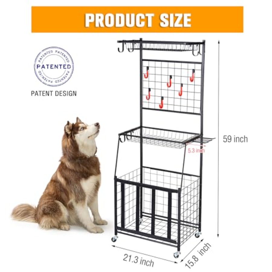 Sports Equipment Storage Rack  - مراجعة Sports Equipment Garage Organizer وسعره