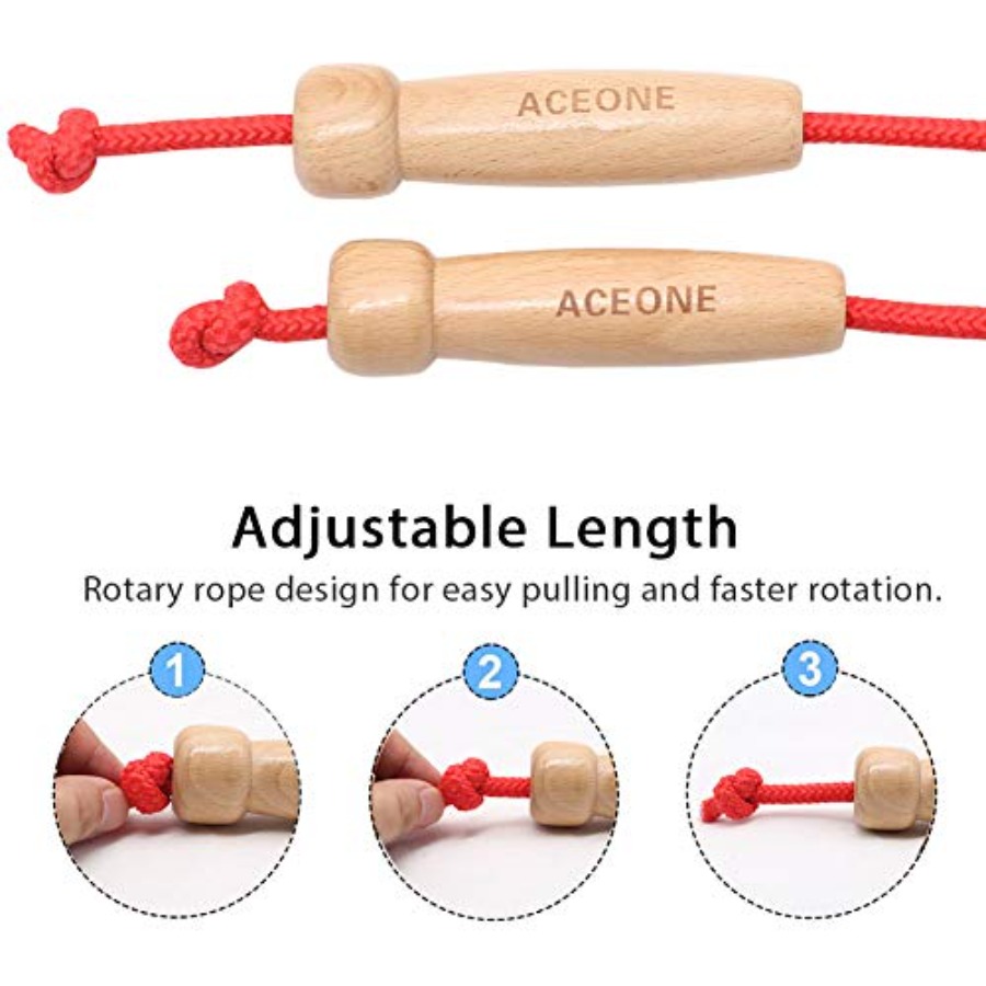 16 FT Long Jump Rope for,Adjus - مراجعة Jump Rope Double Dutch وسعره