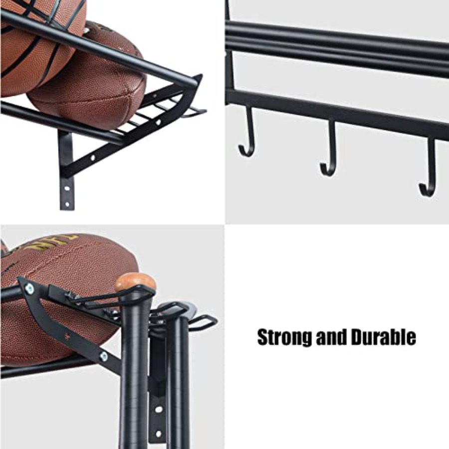 Garage Sports Equipment Storag - مراجعة Sports Equipment Garage Organizer وسعره