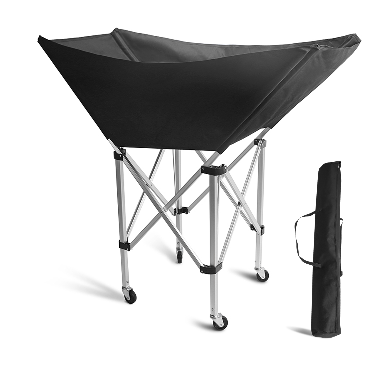Collapsible Hammock Ball Cart  - مراجعة Sports Equipment Garage Organizer وسعره
