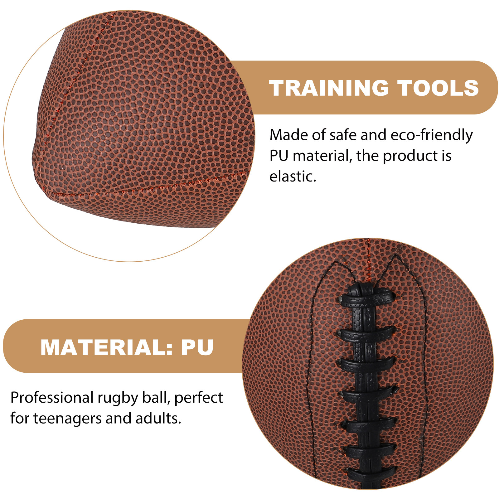 1Pcs Official Size Rugby Ball  - مراجعة Rugby Training Ball وسعره