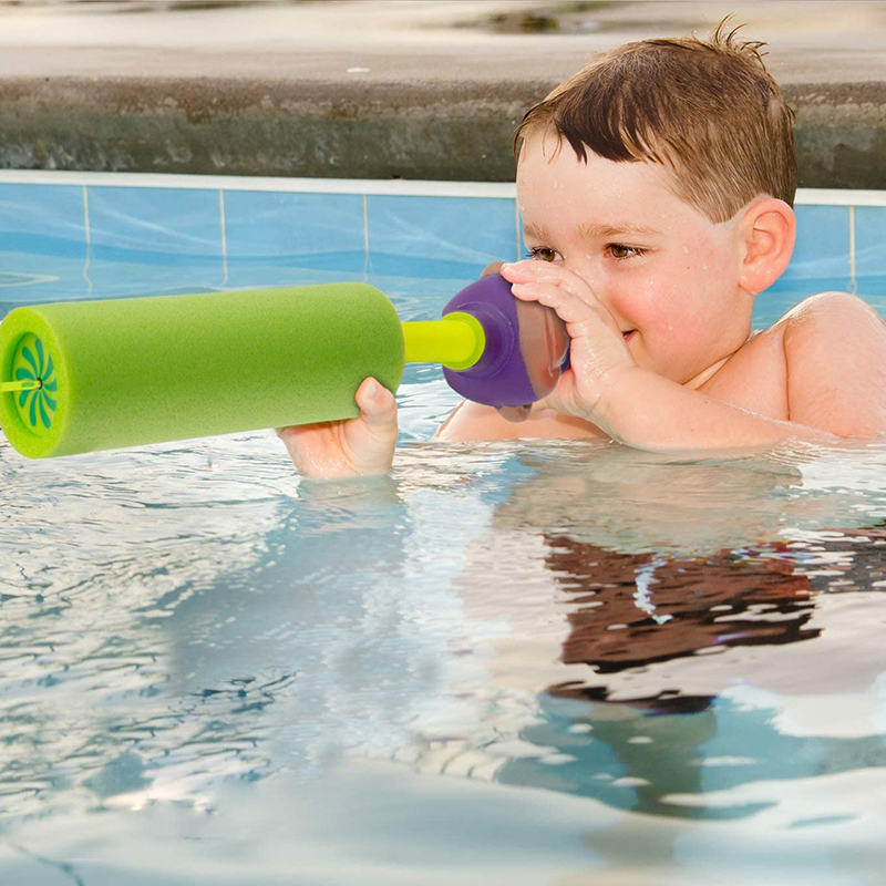 Water Spray Toy 4 Pieces  Safe - مراجعة Foam Pool Noodle وسعره