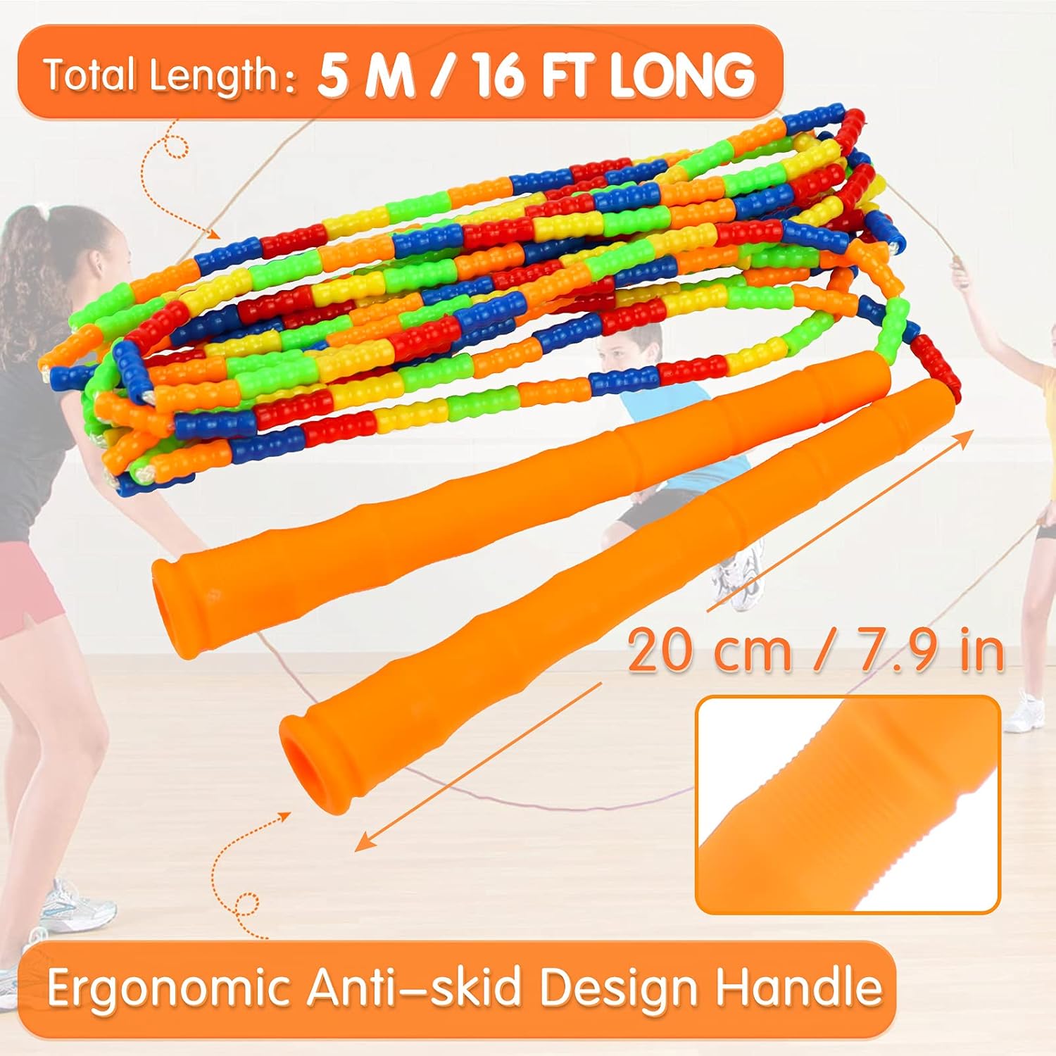 Double Dutch Jump Rope 16ft Ad - مراجعة Jump Rope Double Dutch وسعره