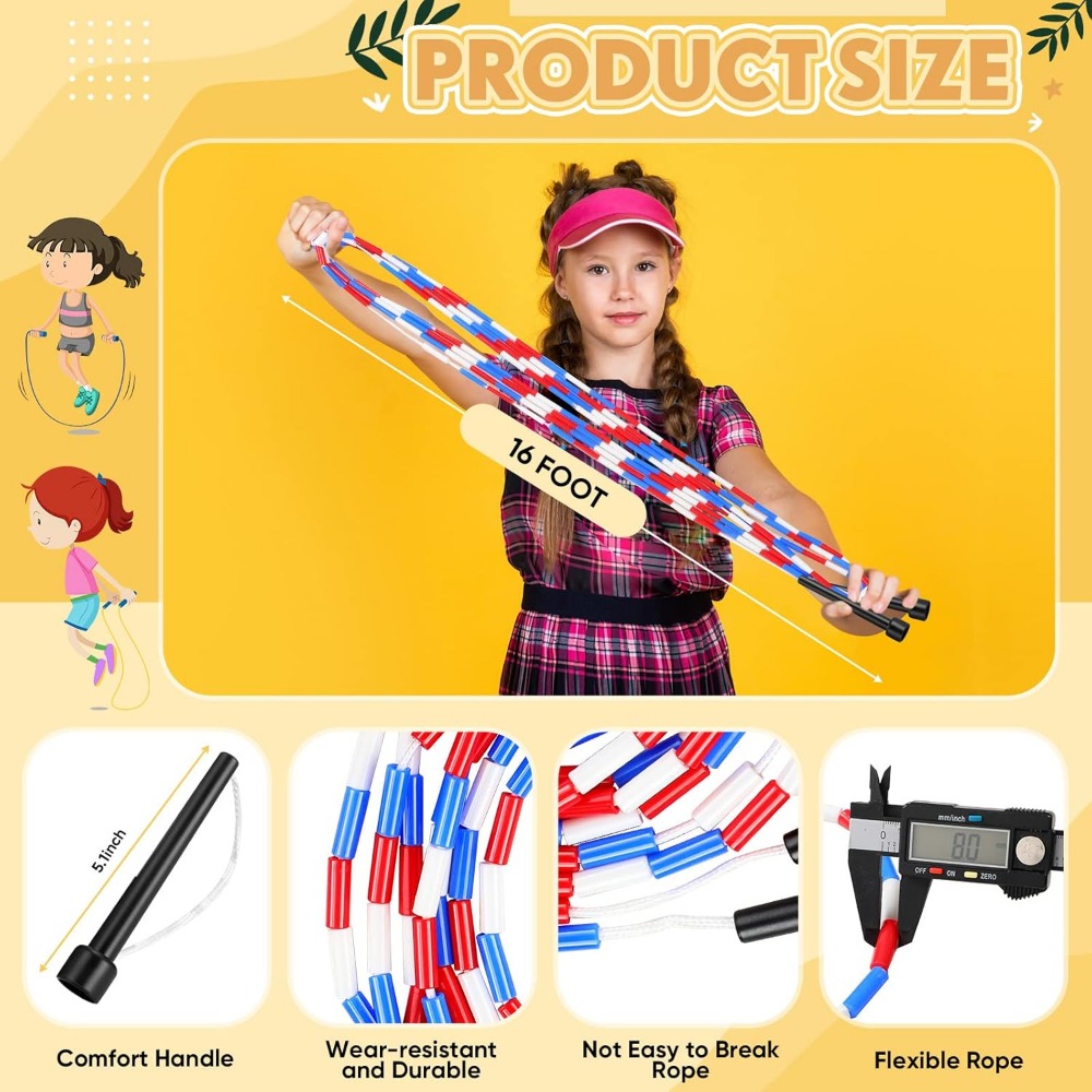16-foot double dutch jump rope - مراجعة Jump Rope Double Dutch وسعره