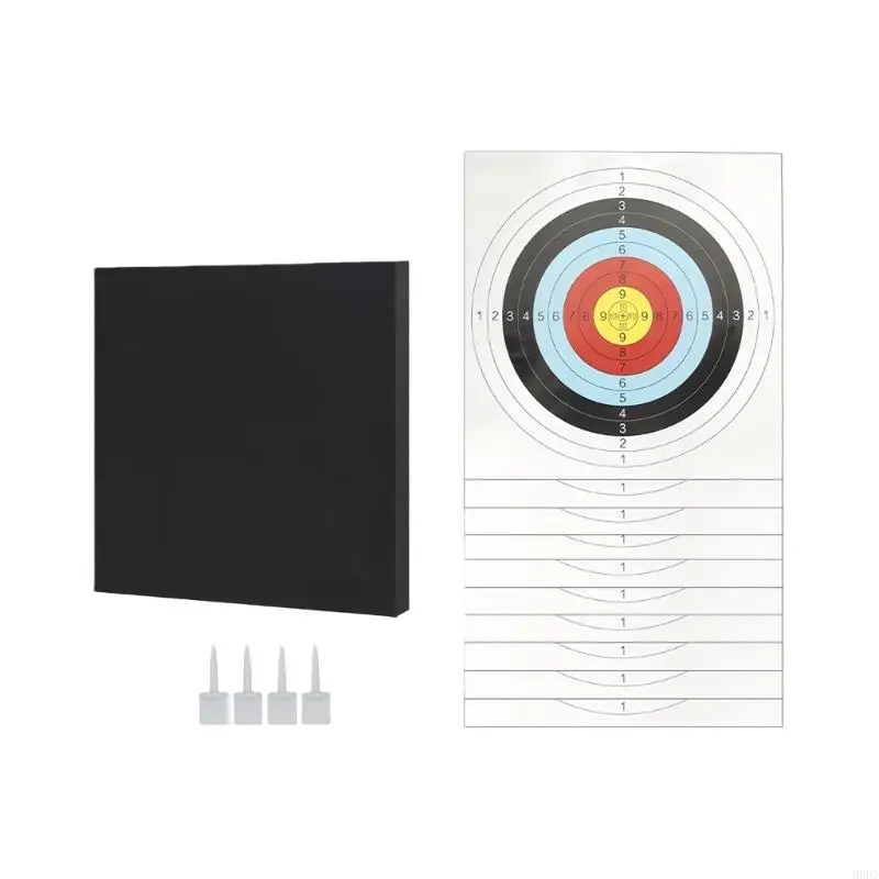A 10pcs Profession Archery Tar - مراجعة Archery Target Face وسعره