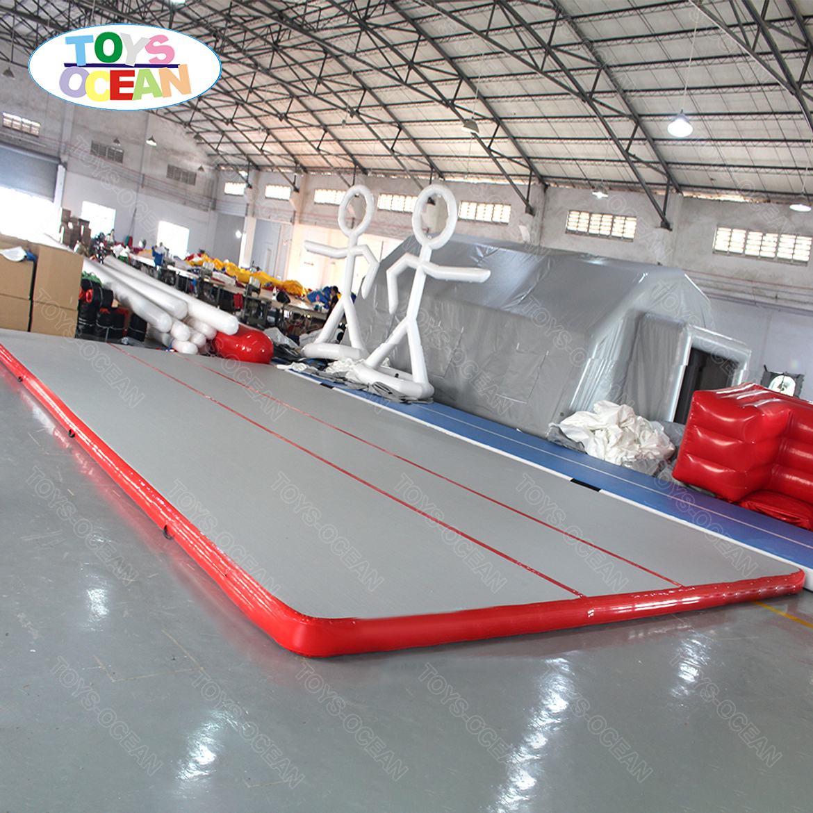 New Hot Sale 5m 6m 8m 10m 12m  - مراجعة Tumbling Air Track وسعره