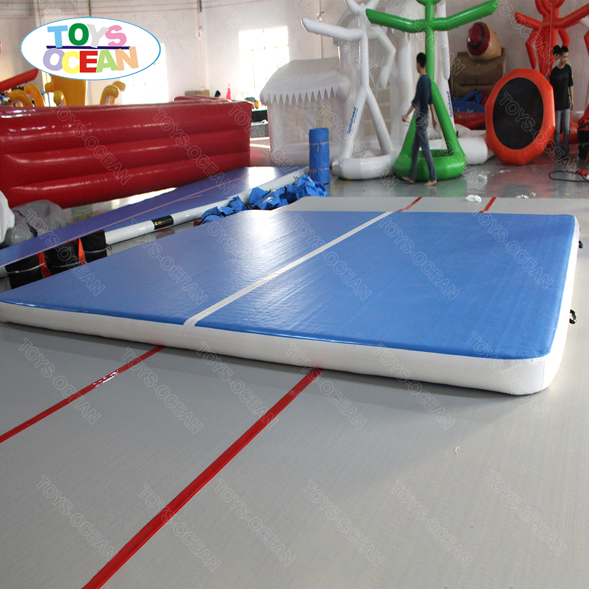 New Hot Sale 5m 6m 8m 10m 12m  - مراجعة Tumbling Air Track وسعره